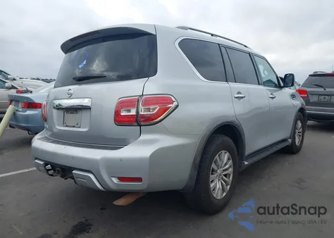 2017 Nissan Armada Sv z USA, uszkodzony, nr VIN JN8AY2NC1H9501776